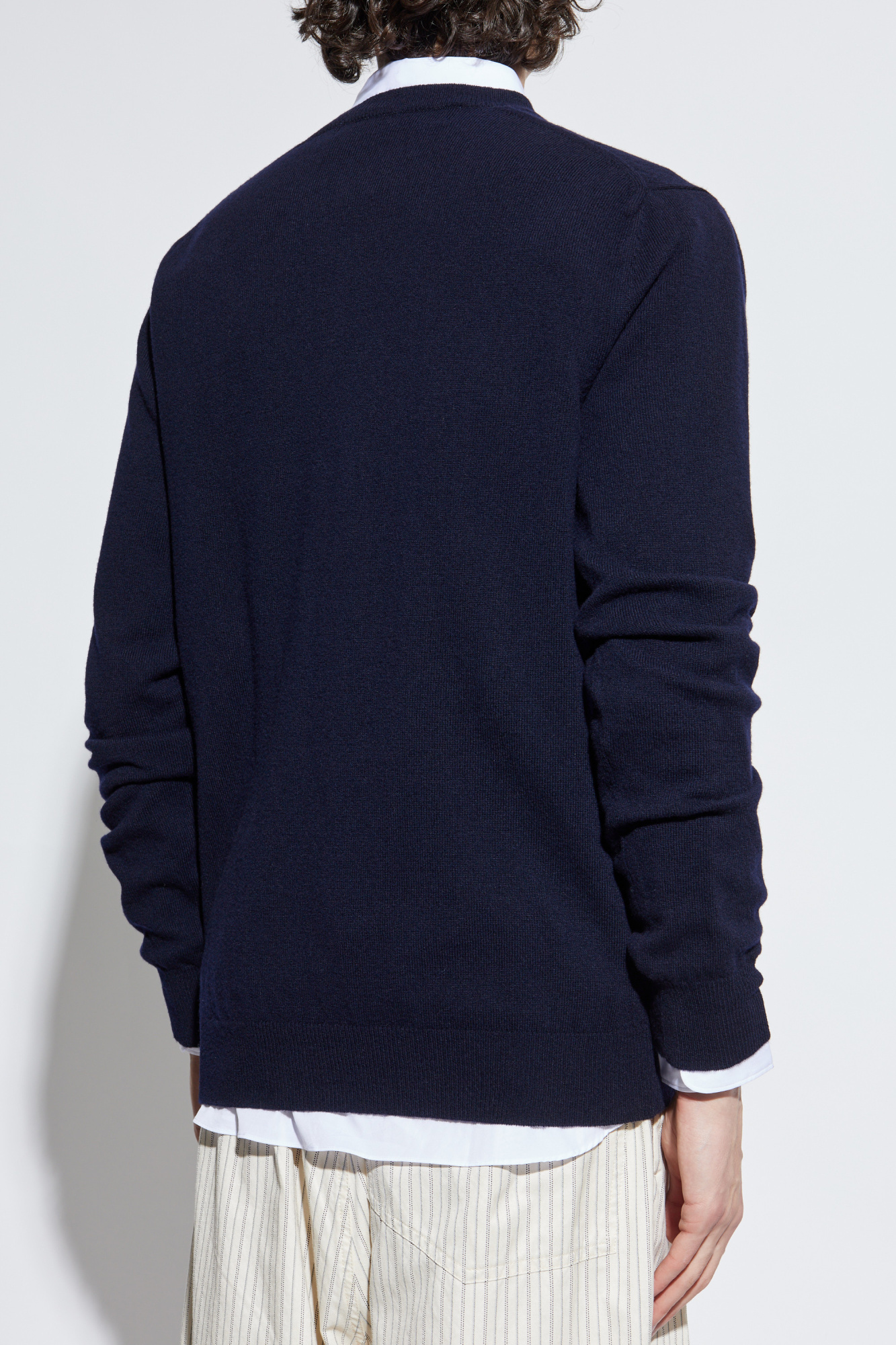 Comme des Garçons Play V-neck sweater | Men's Clothing | Vitkac